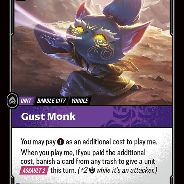 Gust Monk 101/166 (Vendetta) 