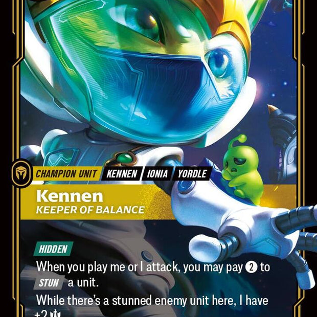 Kennen - Keeper of Balance 135a/166 (Vendetta)  - Foil