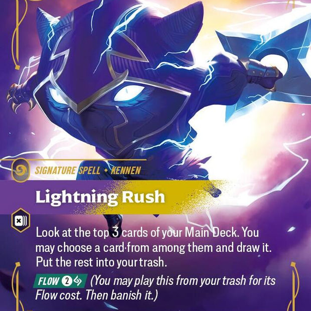 Lightning Rush 156/166 (Vendetta)  - Foil