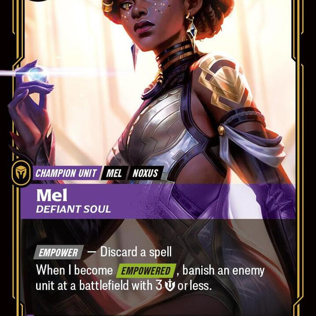 Mel - Defiant Soul 110a/166 (Vendetta)  - Foil
