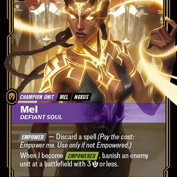 Mel - Defiant Soul 110/166 (Vendetta)  - Foil