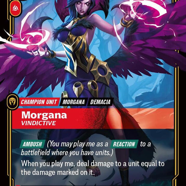 Morgana - Vindictive 017/166 (Vendetta)  - Foil
