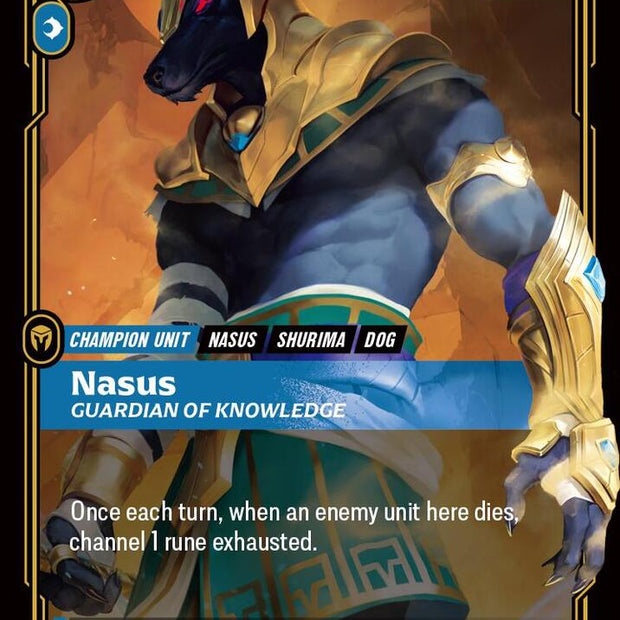 Nasus - Guardian of Knowledge 063/166 (Vendetta)  - Foil
