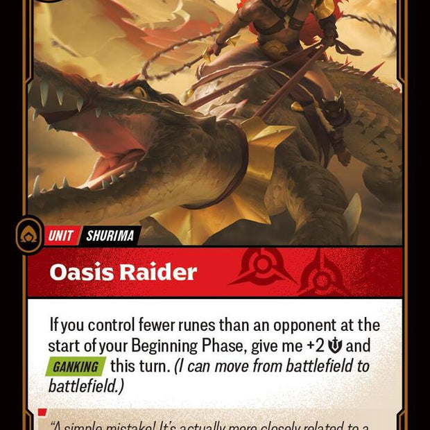 Oasis Raider 006/166 (Vendetta) 