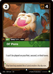 Ol' Poro 029/166 (Vendetta)  - Foil