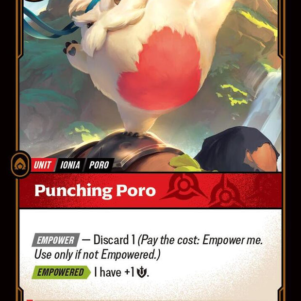 Punching Poro 007/166 (Vendetta) 