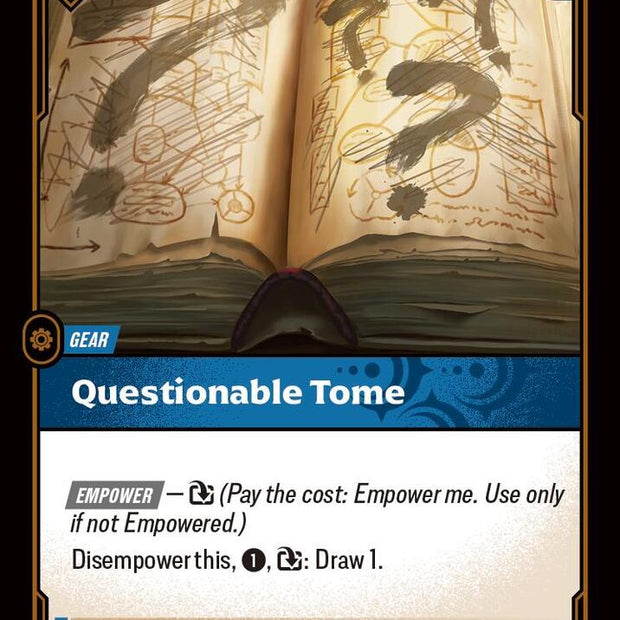 Questionable Tome 054/166 (Vendetta) 