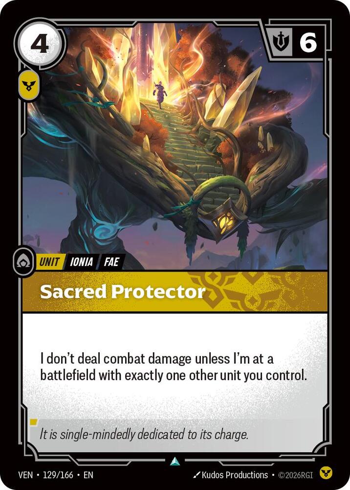 Sacred Protector 129/166 (Vendetta) 