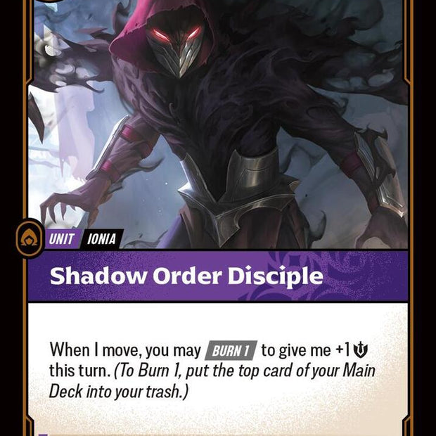 Shadow Order Disciple 095/166 (Vendetta) 