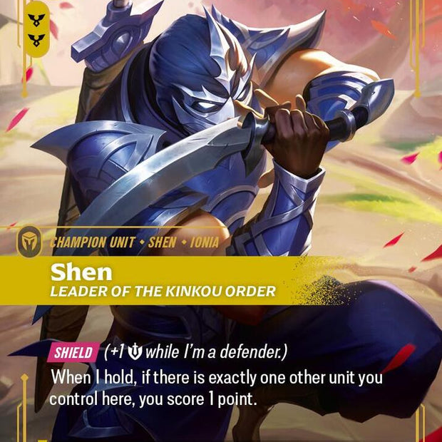 Shen - Leader of the Kinkou Order 138/166 (Vendetta)  - Foil