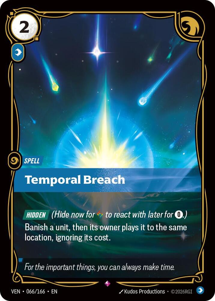Temporal Breach 066/166 (Vendetta)  - Foil