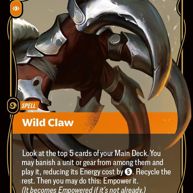Wild Claw 089/166 (Vendetta)  - Foil