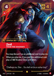 Zed - From the Shadows 169/166 (Vendetta)  - Foil