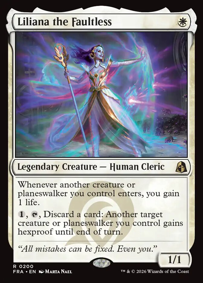 Liliana the Faultless 200 (Reality Fracture) 