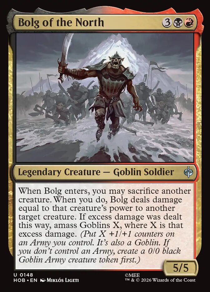 Bolg of the North 148 (The Hobbit)  - Foil