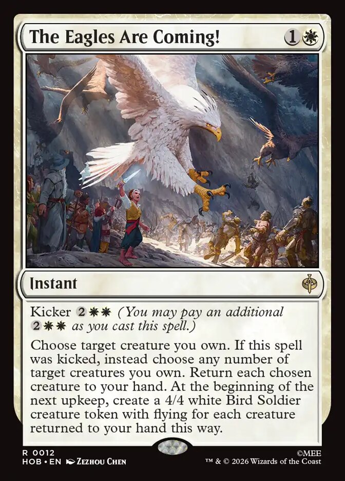 The Eagles Are Coming! 12 (The Hobbit)  - Foil