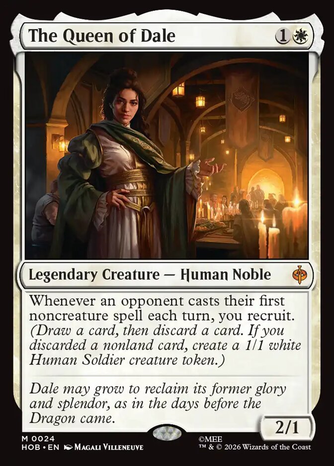 The Queen of Dale 24 (The Hobbit)  - Foil