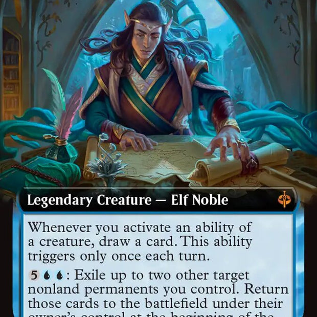 Elrond, Moon-Reader 290 (The Hobbit)  - Extended Art