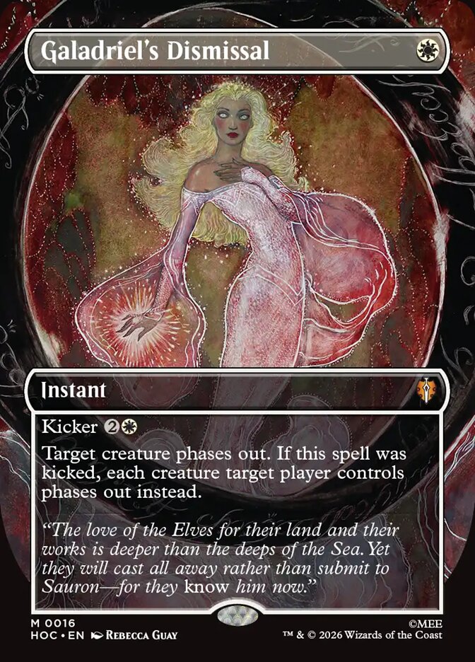 Galadriel's Dismissal 16 (The Hobbit: Eternal-Legal)  - Borderless Foil