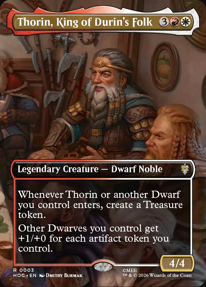 Thorin, King of Durin's Folk 3 (The Hobbit: Eternal-Legal)  - Borderless