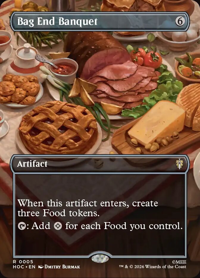 Bag End Banquet 5 (The Hobbit: Eternal-Legal)  - Borderless