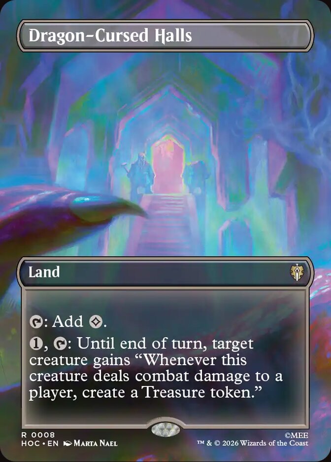 Dragon-Cursed Halls 8 (The Hobbit: Eternal-Legal)  - Borderless