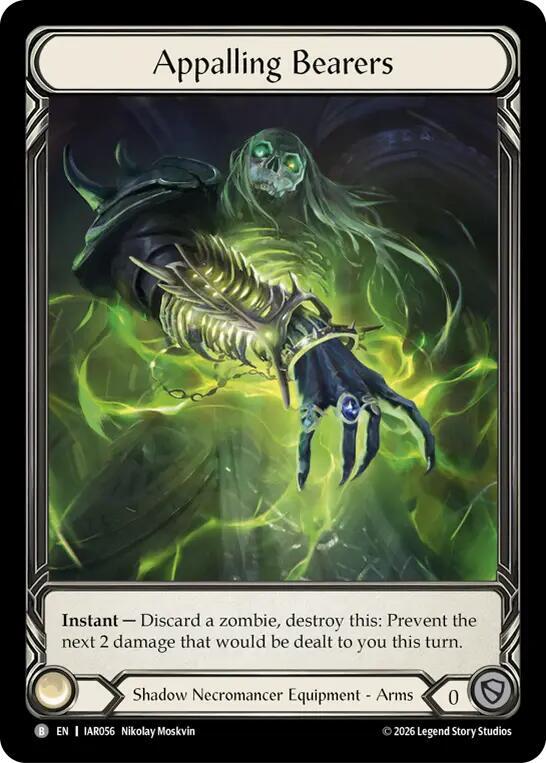 Appalling Bearers IAR056 (Usurp the Shadow Throne)  - Extended Art Cold Foil