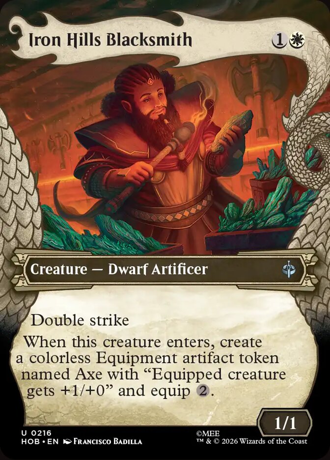 Iron Hills Blacksmith 216 (The Hobbit)  - Showcase Foil