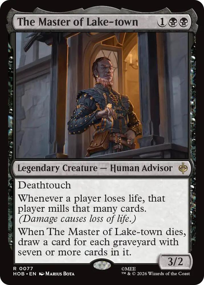 The Master of Lake-town 77 (The Hobbit)  - Foil