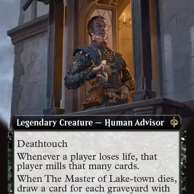 The Master of Lake-town 297 (The Hobbit)  - Extended Art