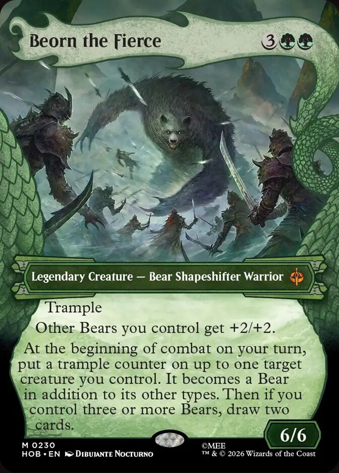 Beorn the Fierce 230 (The Hobbit)  - Showcase Foil