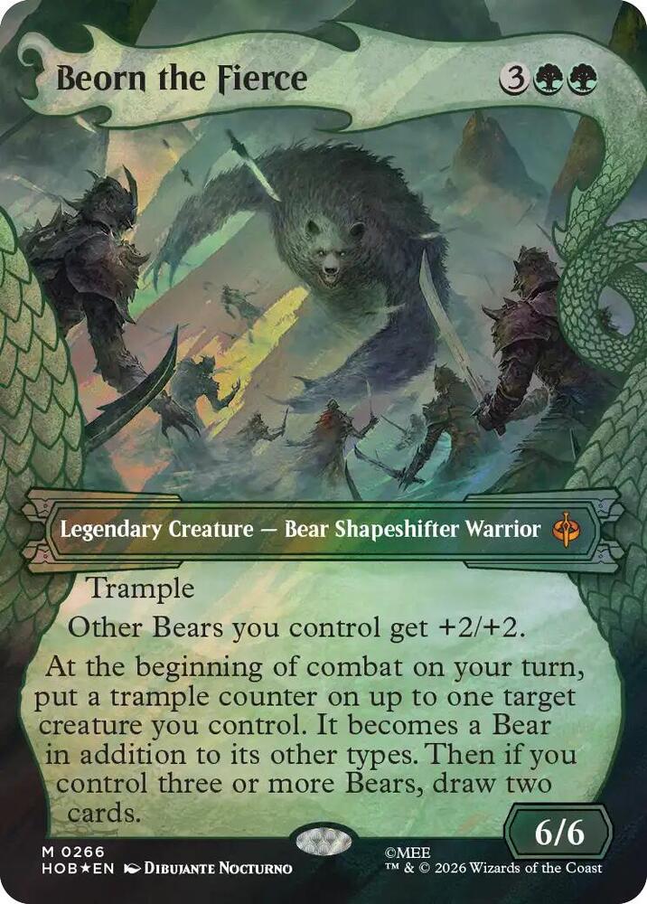 Beorn the Fierce 266 (The Hobbit)  - Showcase Surge Foil