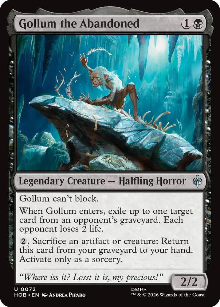 Gollum the Abandoned 72 (The Hobbit)  - Foil