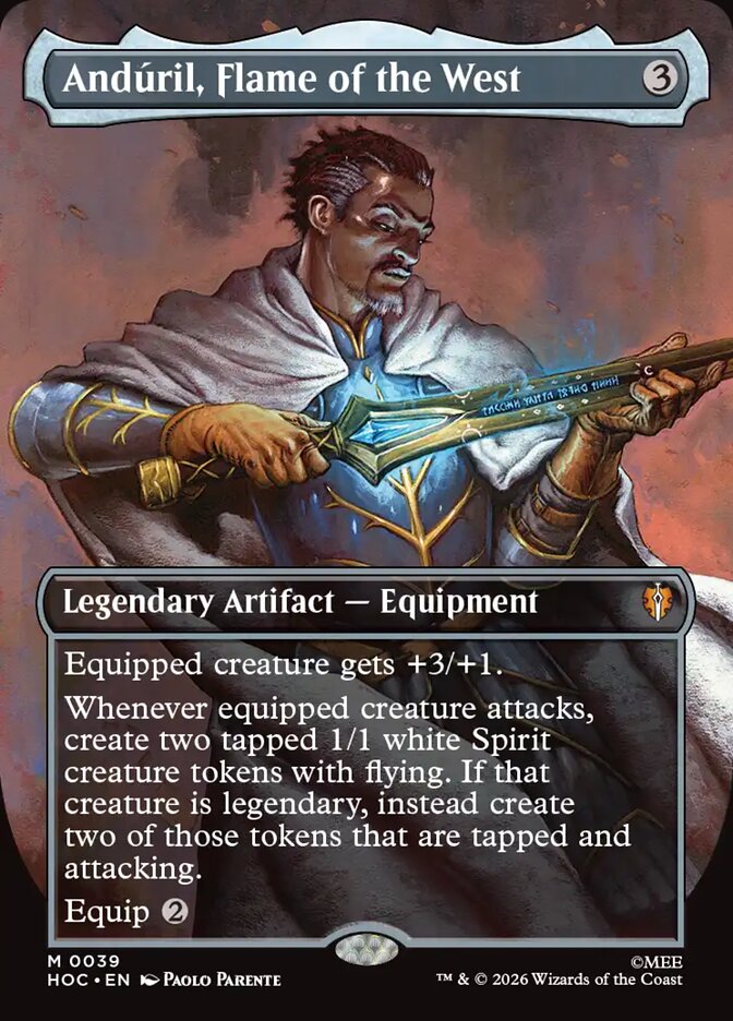 Andúril, Flame of the West 39 (The Hobbit: Eternal-Legal)  - Borderless