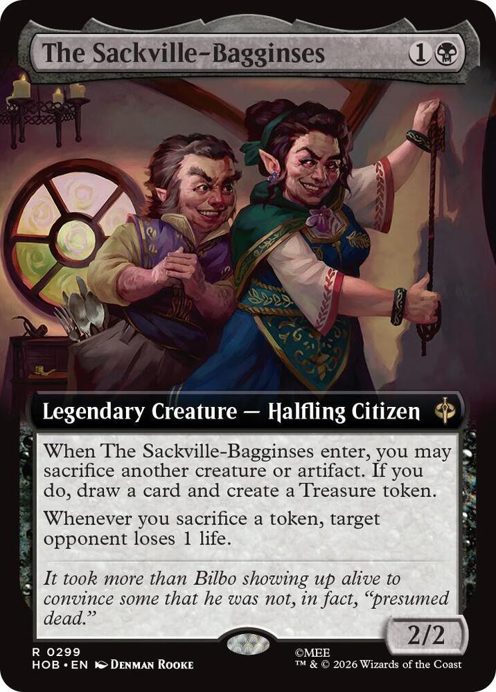 The Sackville-Bagginses 299 (The Hobbit)  - Extended Art