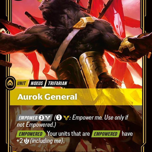Aurok General 130/166 (Vendetta)  - Foil