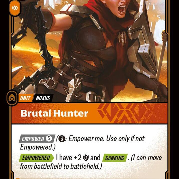 Brutal Hunter 070/166 (Vendetta) 
