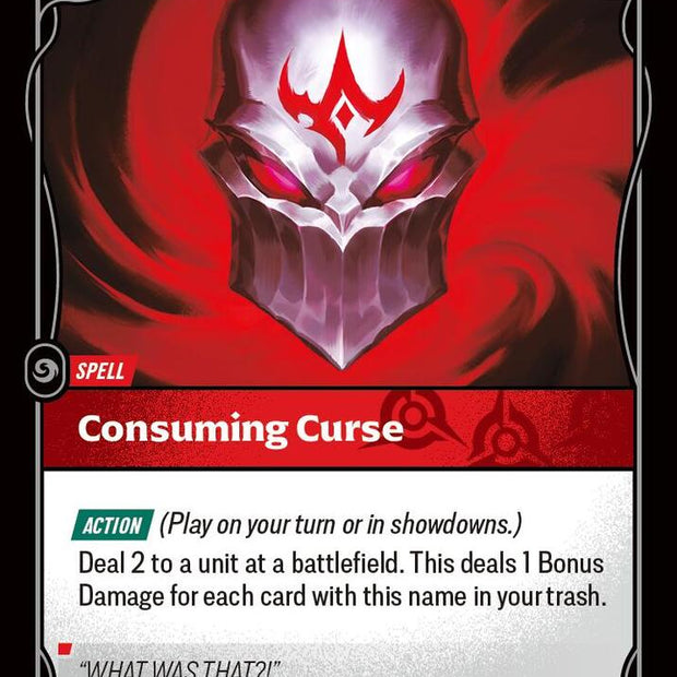 Consuming Curse 010/166 (Vendetta) 