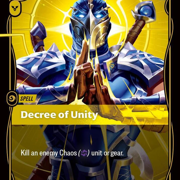 Decree of Unity 131/166 (Vendetta)  - Foil