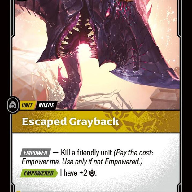 Escaped Grayback 124/166 (Vendetta) 