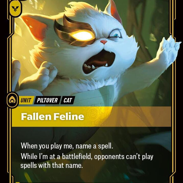 Fallen Feline 132/166 (Vendetta)  - Foil