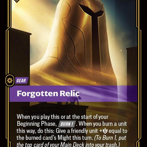Forgotten Relic 108/166 (Vendetta)  - Foil