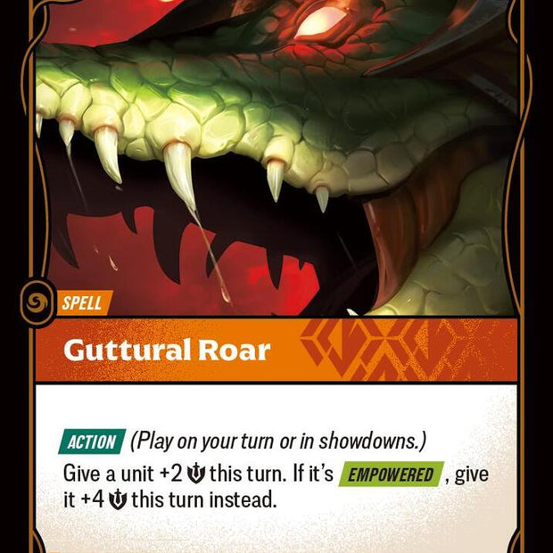 Guttural Roar 072/166 (Vendetta) 