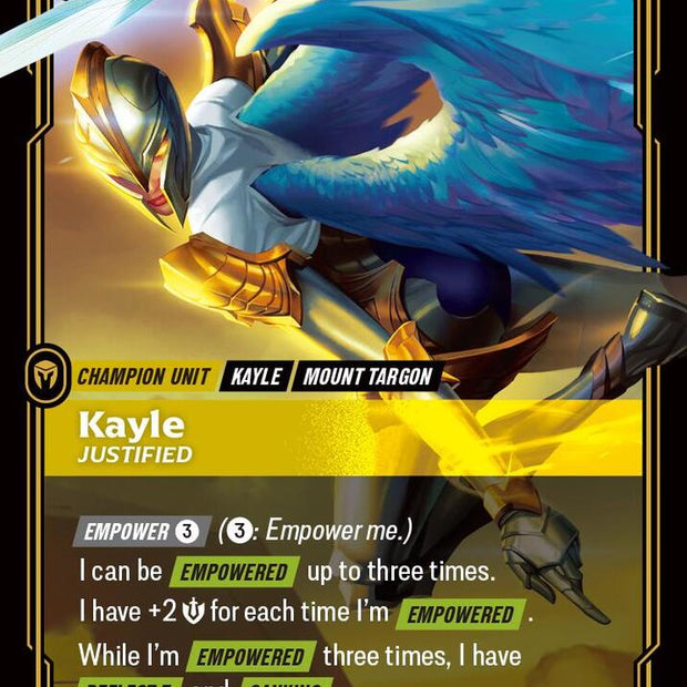 Kayle - Justified 134/166 (Vendetta)  - Foil