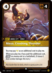 Masa, Crashing Thunder 120/166 (Vendetta) 