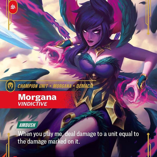 Morgana - Vindictive 186/166 (Vendetta)  - Foil