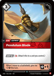 Pendulum Blade 011/166 (Vendetta) 