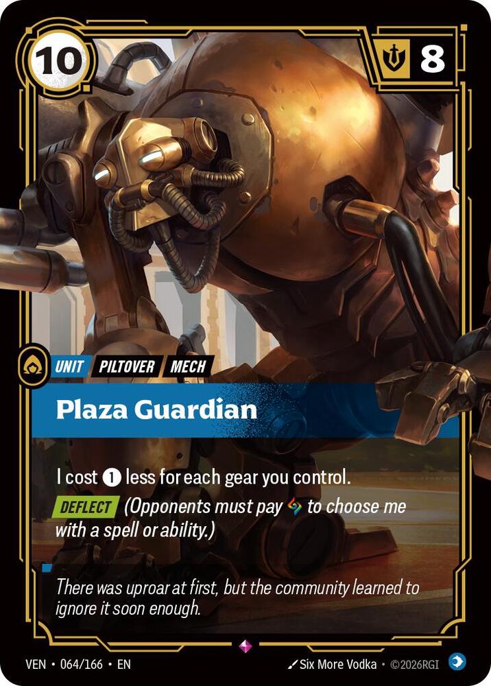 Plaza Guardian 064/166 (Vendetta)  - Foil