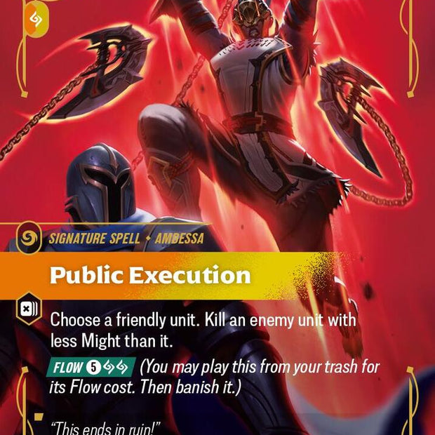Public Execution 154/166 (Vendetta)  - Foil