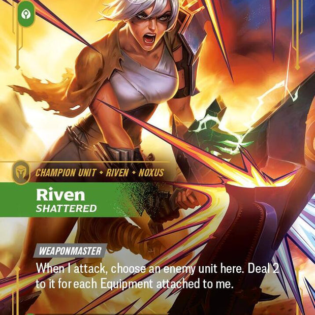 Riven - Shattered 171/166 (Vendetta)  - Foil